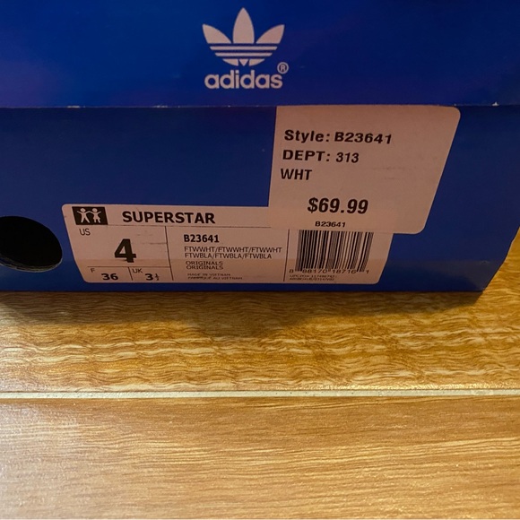 Adidas superstars US 4, Fr 36 - Picture 2 of 5